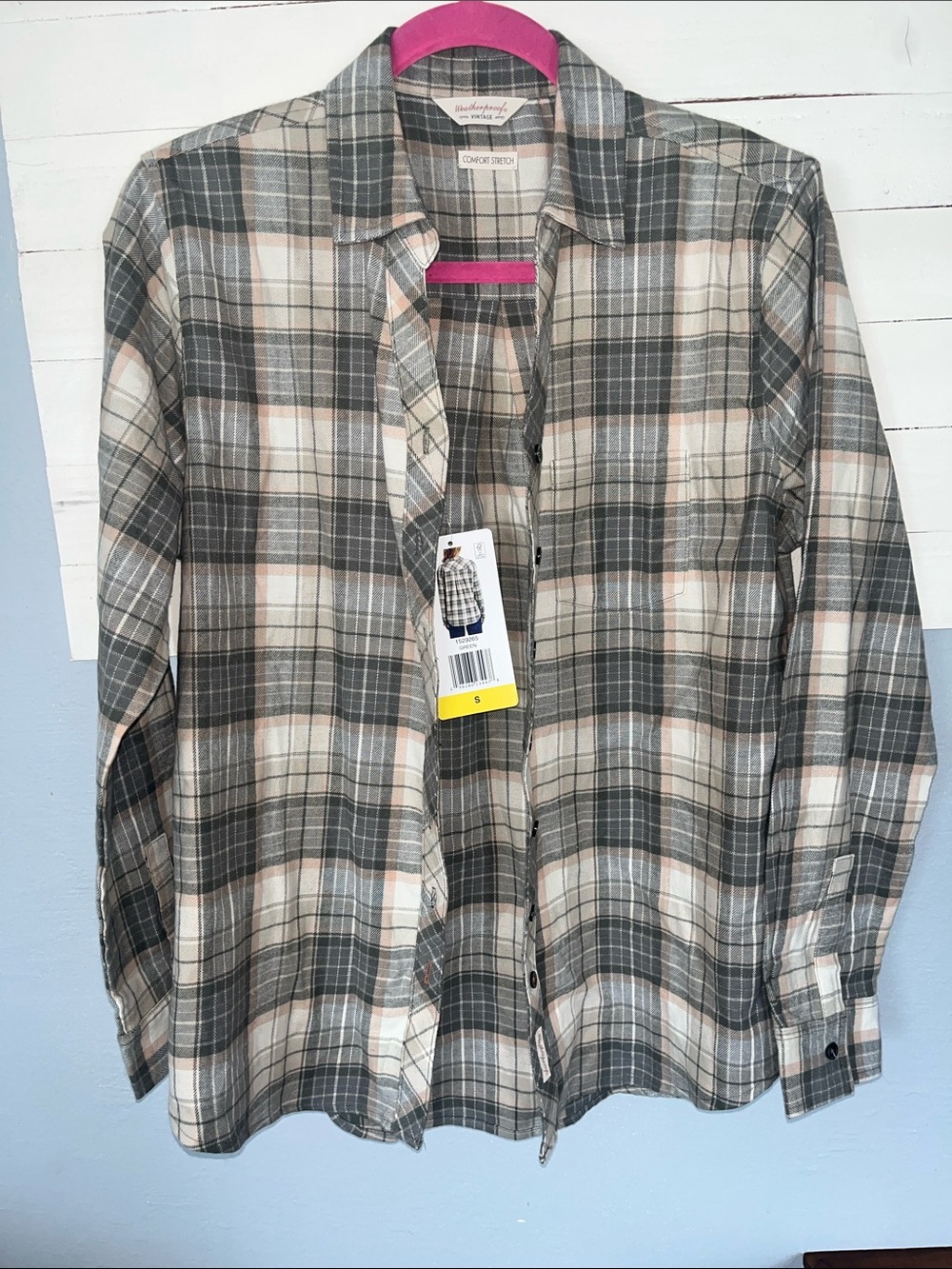 Women’s weatherproof vintage flannel shirt size small